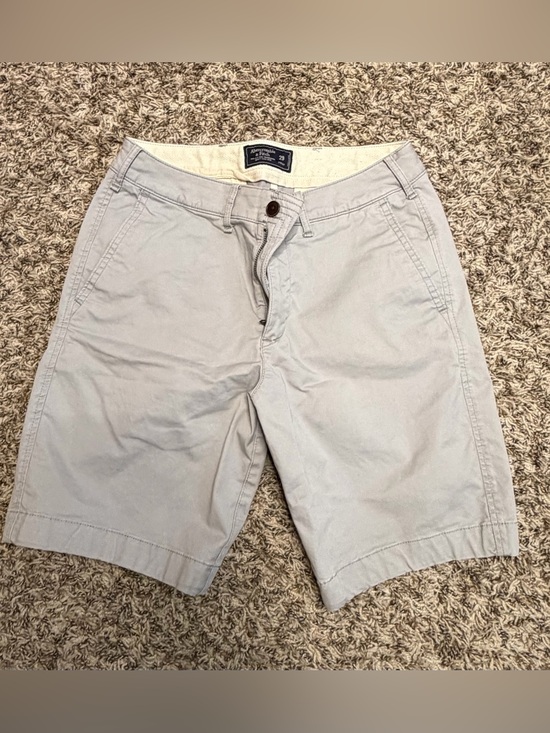 Abercrombie & Fitch Other - Abercrombie & Fitch Men's Size 29 Stretch Light Gray Casual Chino Shorts